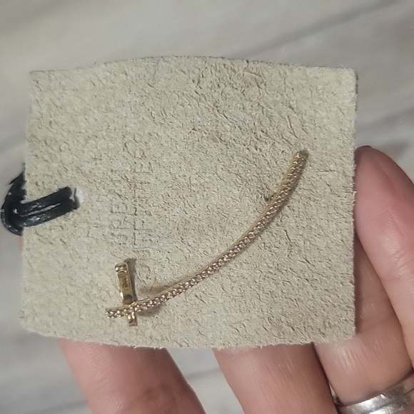 Urban Outfitters Jewelry - Urban Outfitters Gold Toned Single Earring Climber with Cuff NWT